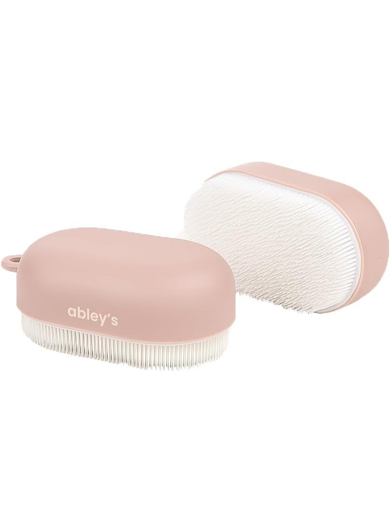 abley's Therapy Brush, Deep Pressure Stimulation, Sensory Processing Support (Pink) - Image 1